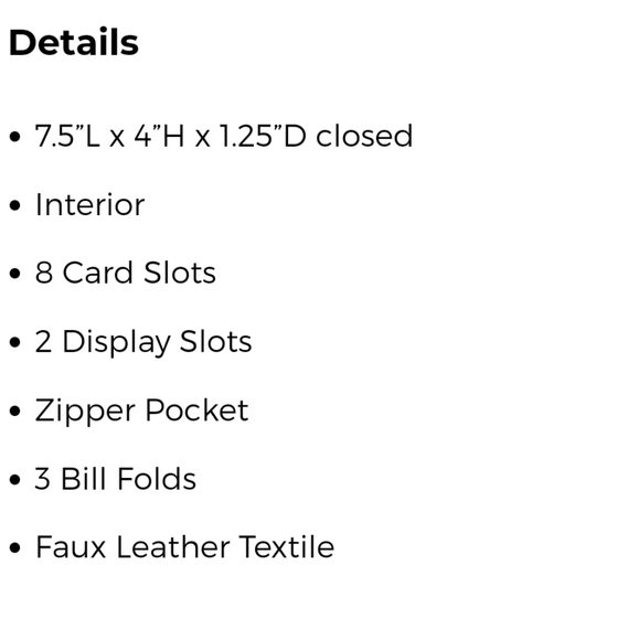 Stauer Avalon Crocodile Embossed Wallet - Picture 3 of 4